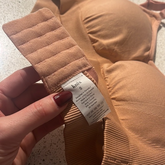 Knix Sz Small Good To Go Seamless Everyday Bra in Pink Ginger - Picture 9 of 15